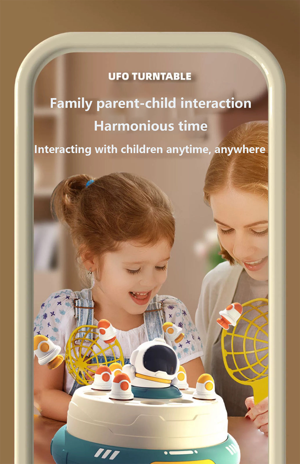 Launch Rocket Disc Bouncing Electric Spinning Disc Fishing Toy, Children's Concentration Training And Puzzle Solving