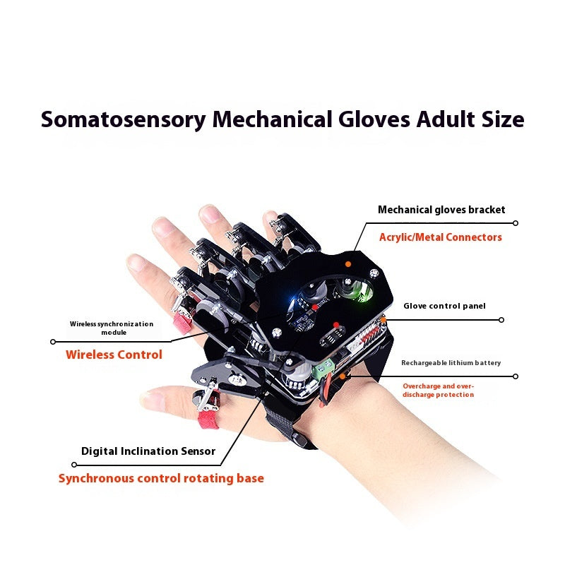 Bionic Mechanical Programming Palm Gloves Robot Mechanical Arm Hand Claw