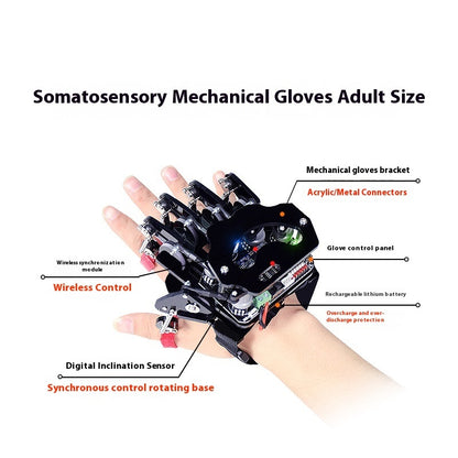 Bionic Mechanical Programming Palm Gloves Robot Mechanical Arm Hand Claw
